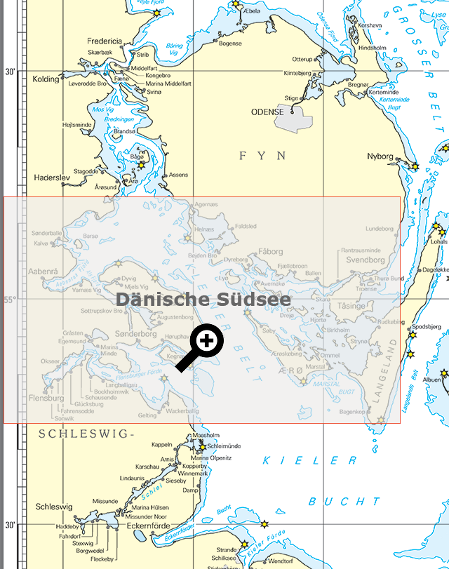 Übersicht Dänische Südsee